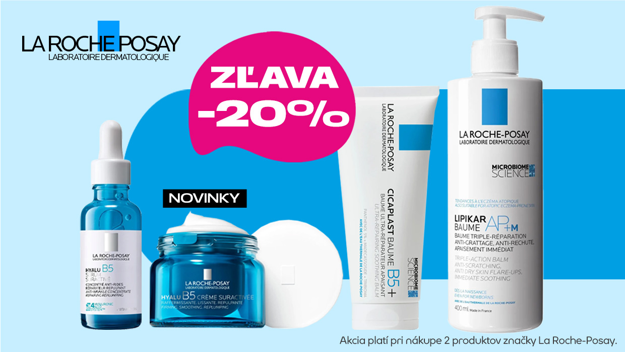 La Roche-Posay - Zľava pri nákupe 2 ks