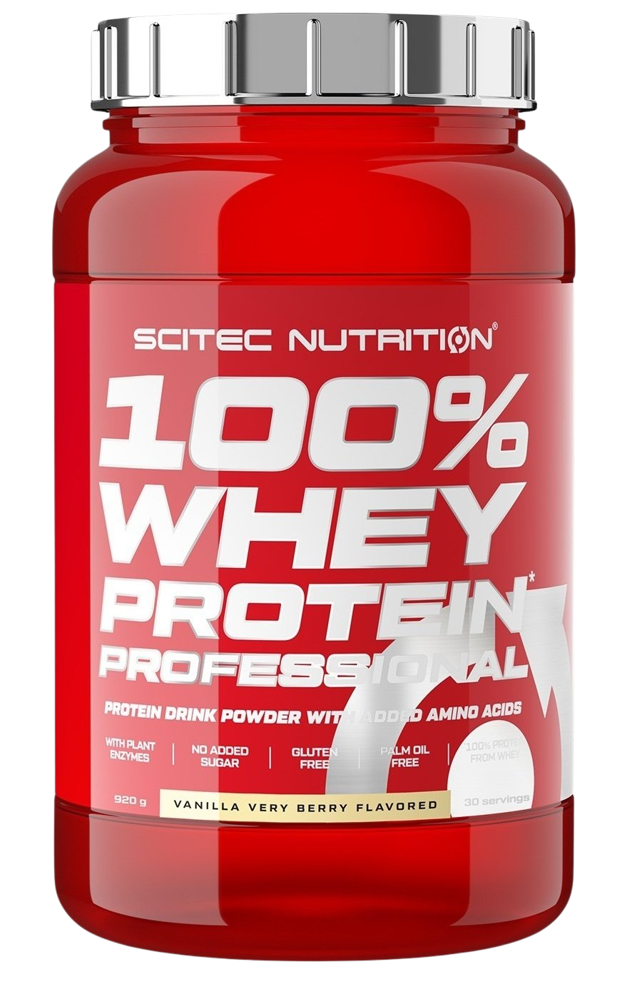 SCITEC NUTRITION 100% Whey Protein Professional vanilka/lesní směs 920 g