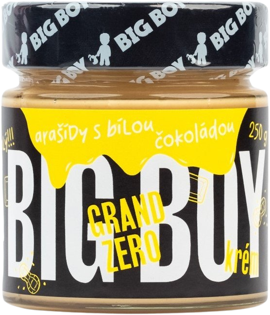 BIG BOY ® Grand Zero s bílou čokoládou 250 g