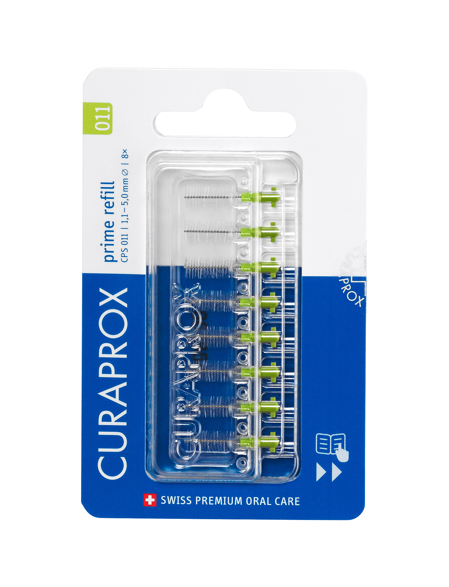 Curaprox CPS 011 Prime blister refill 8 ks