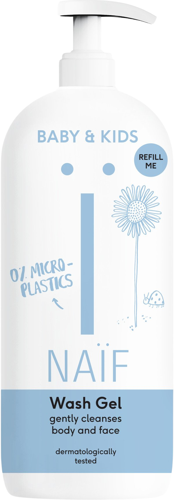 NAÏF Čisticí a mycí gel pro děti a miminka 500 ml