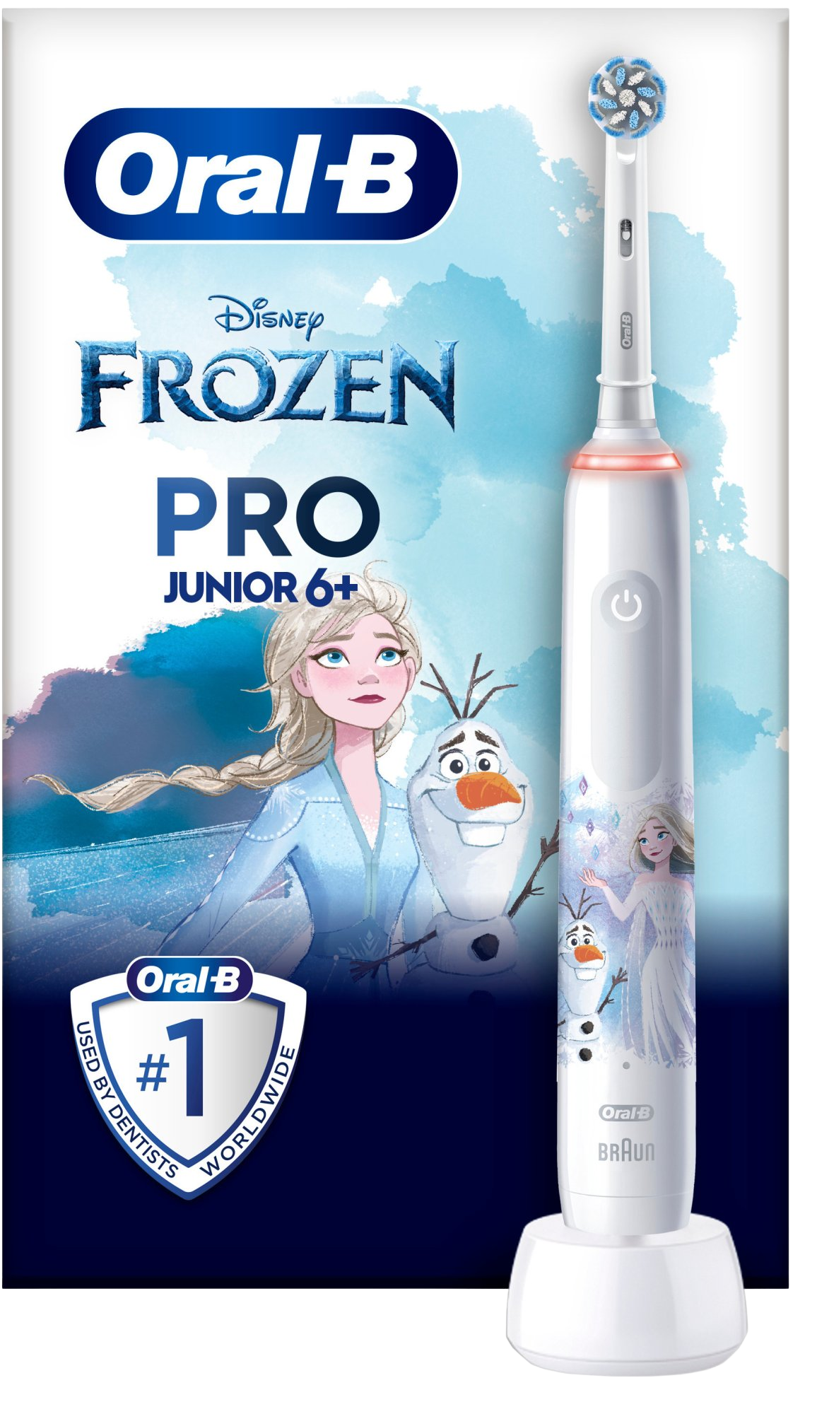 ORAL-B Pro Junior Ledové království elektrický zubní kartáček pro děti od 6 let
