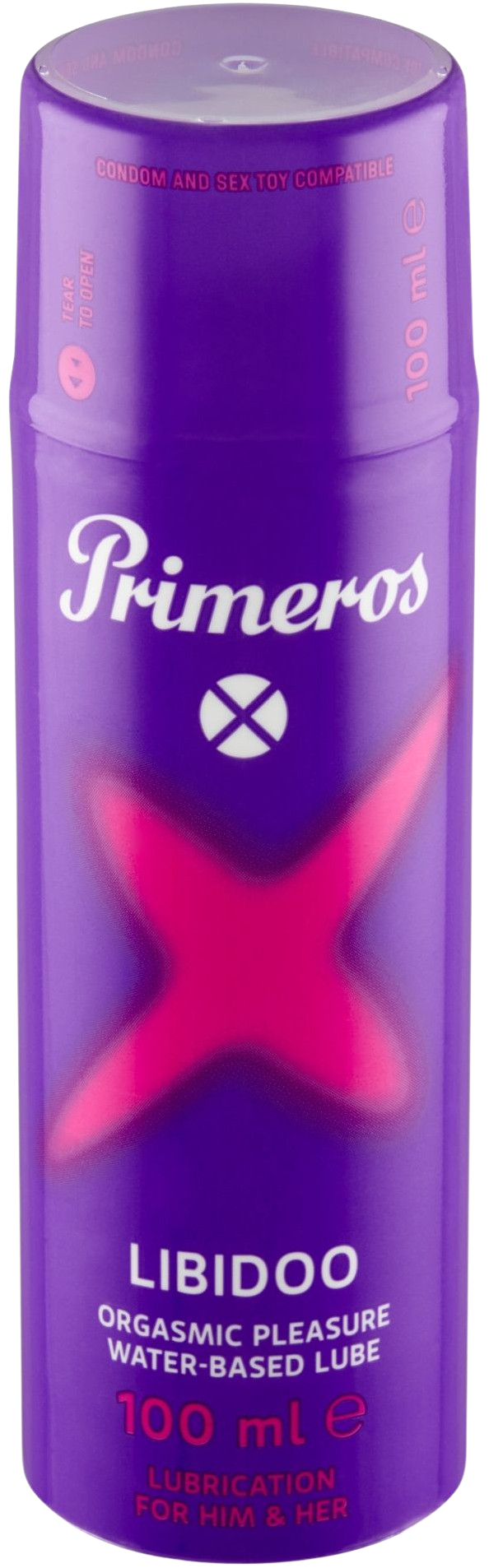 PRIMEROS Libidoo lubrikační gel pro zvýšení sexuální citlivosti 100 ml