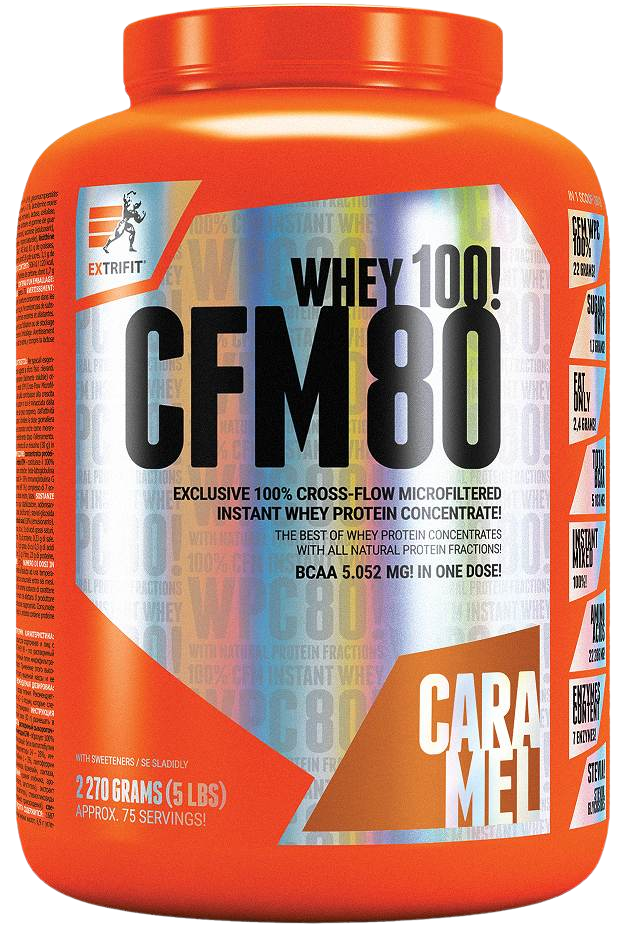 EXTRIFIT CFM Instant Whey 80 karamel 2.27 kg