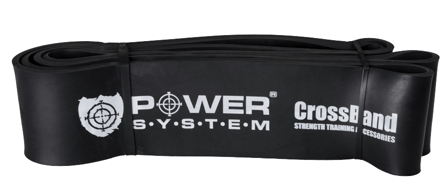 POWER SYSTEM Guma na posilování CROSS BAND LEVEL 5 černá