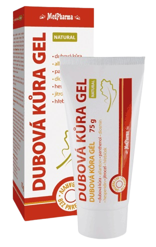 MEDPHARMA Dubová kůra gel 75 g