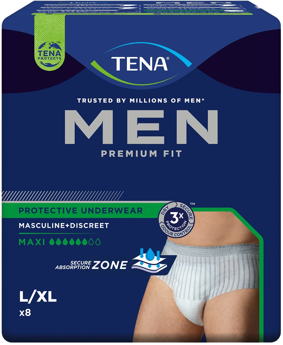 Fotografie Tena Men Pants PU Maxi L/XL OTC 8 ks