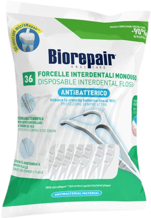 BioRepair antibakteriální dentální mečíky, 36ks