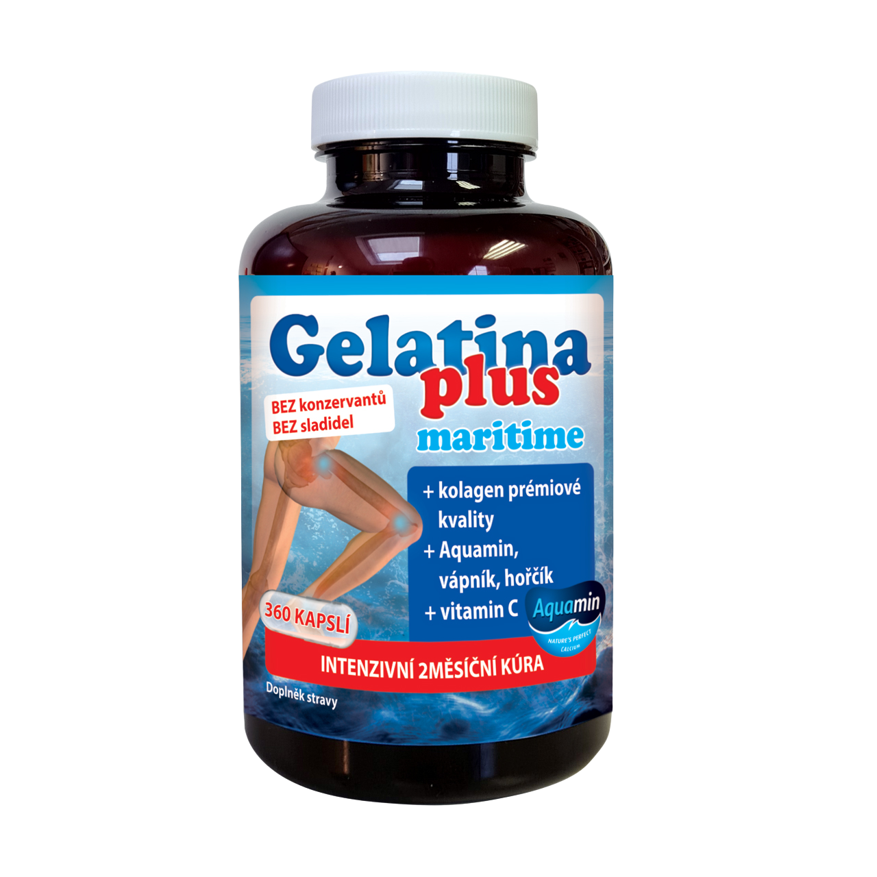 Gelatina Plus maritime 360 kapslí