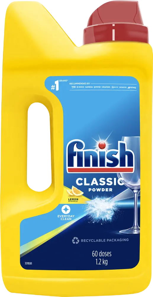 FINISH PowerPowder prášek do myčky, citrón 1.2 kg