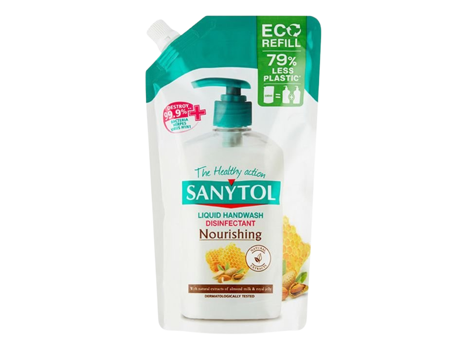 SANYTOL mýdlo vyživující 500 ml