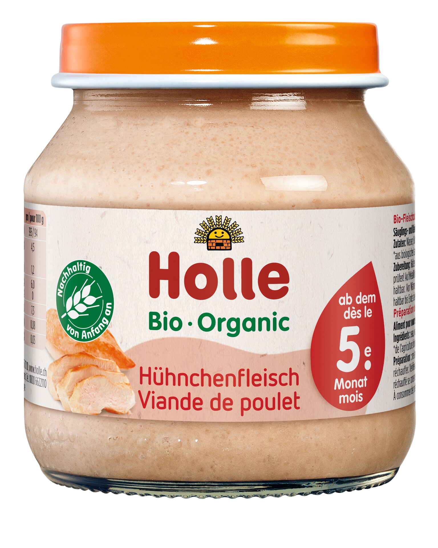 Holle Bio Kuřecí maso 125 g