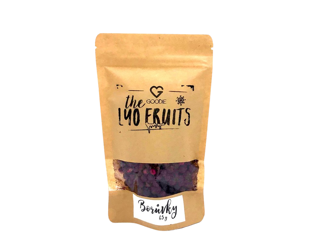 GOODIE Lyofilizované borůvky 45 g
