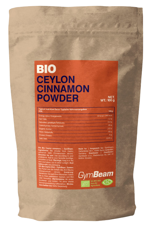 GYMBEAM BIO Cejlonská skořice 100 g