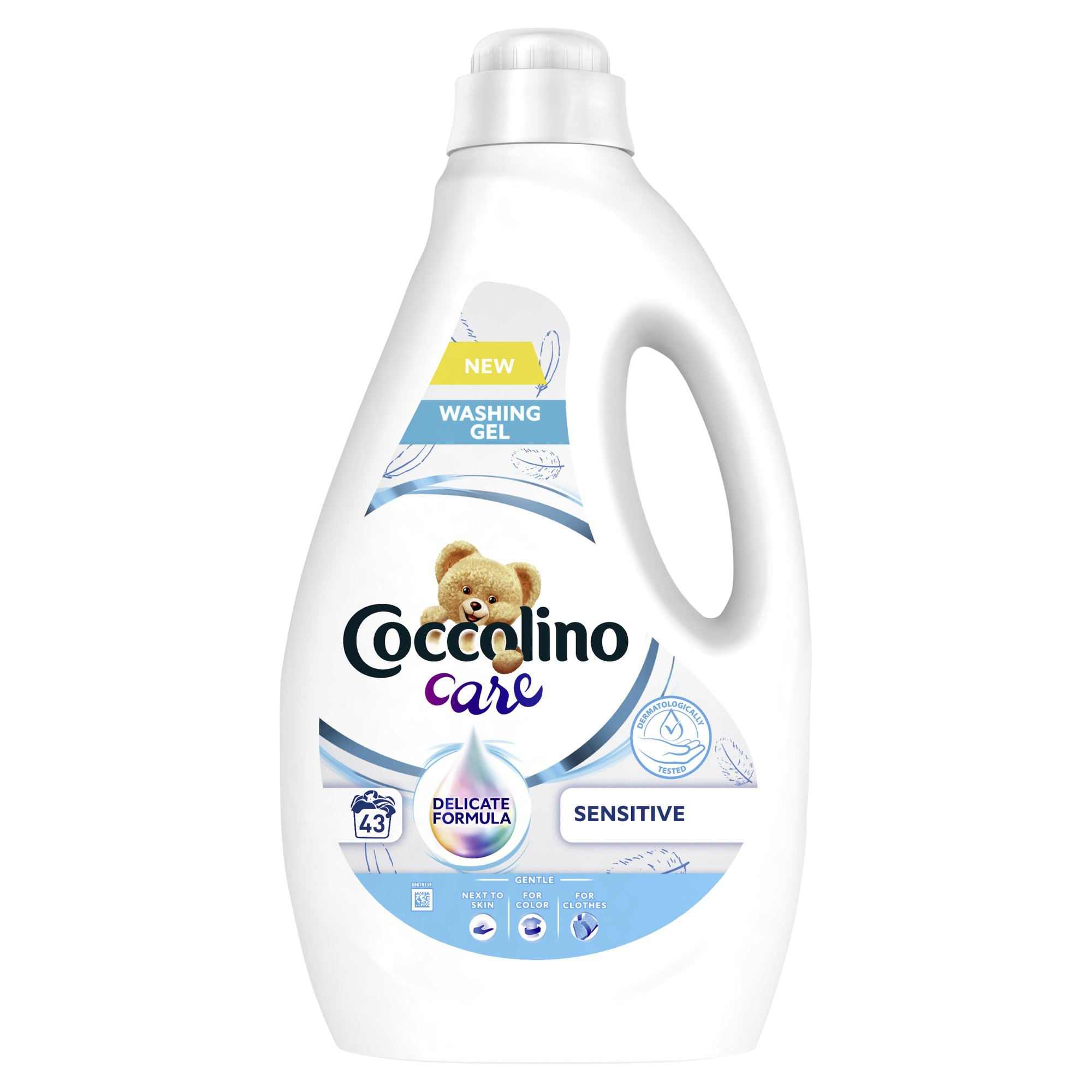 COCCOLINO Sensitive prací gel 1.72 l