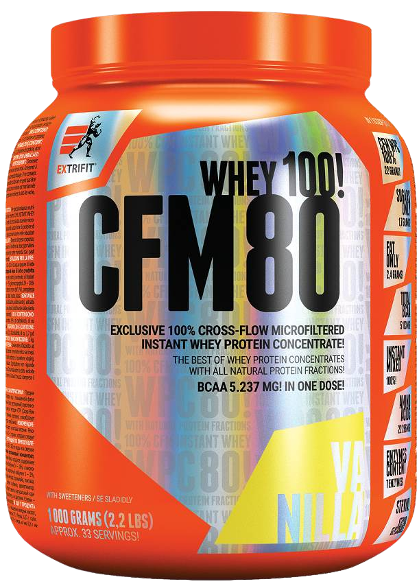 EXTRIFIT CFM Instant Whey 80 Vanilka 1000 g