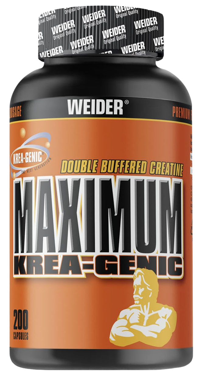 WEIDER Maximum Krea-Genic patentovaná forma kreatinu 200 kapslí