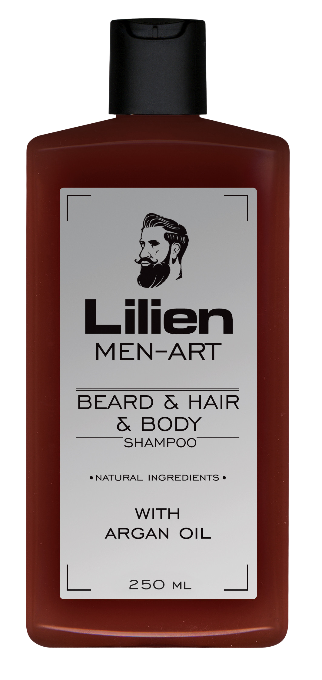 LILIEN Men Art beard&hair&body shampoo White 250 ml