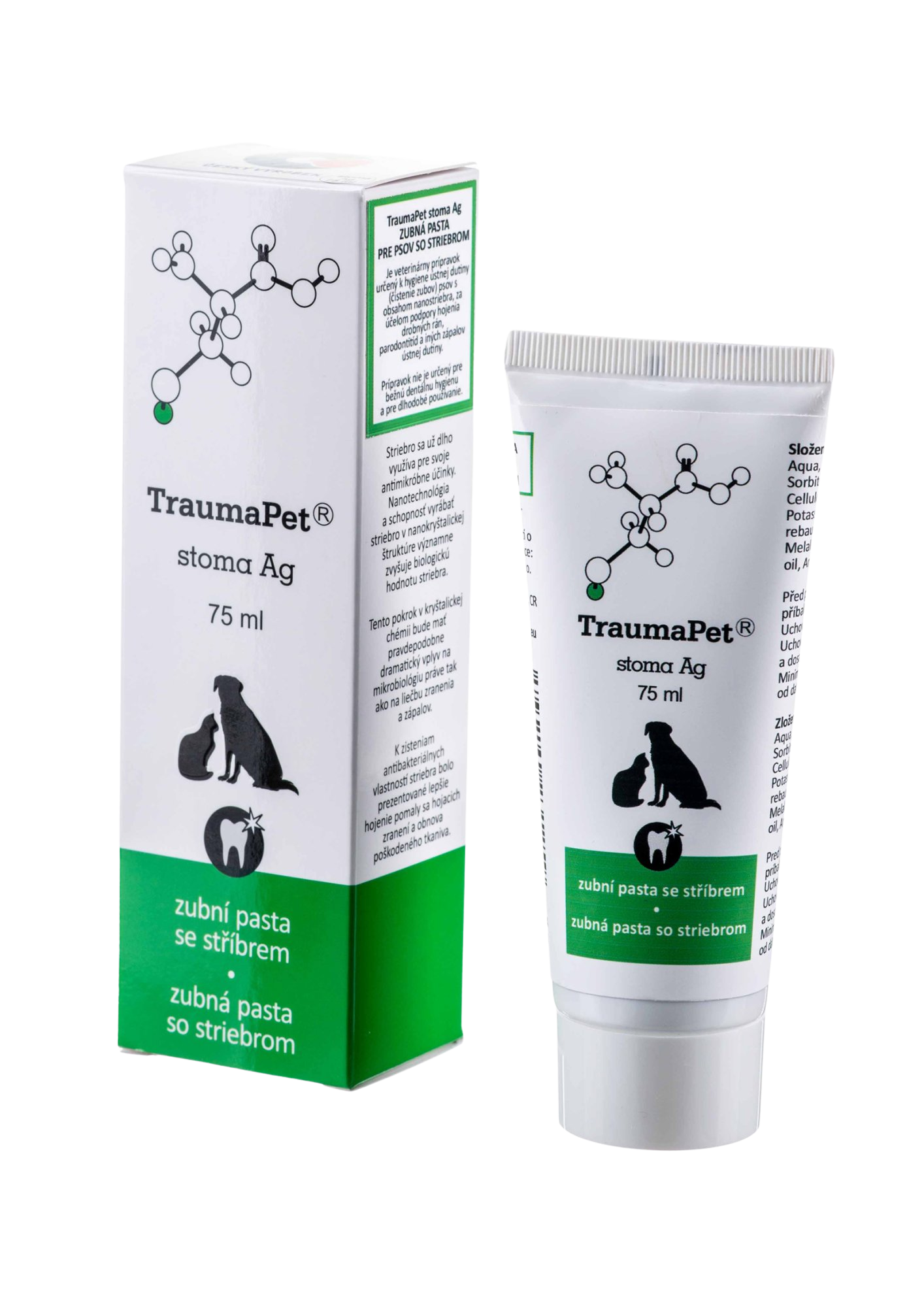 TRAUMAPET Ag zubní pasta 75 ml