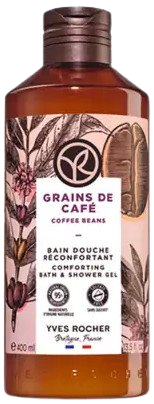 YVES ROCHER Sprchový gel Zrnka kávy 400 ml