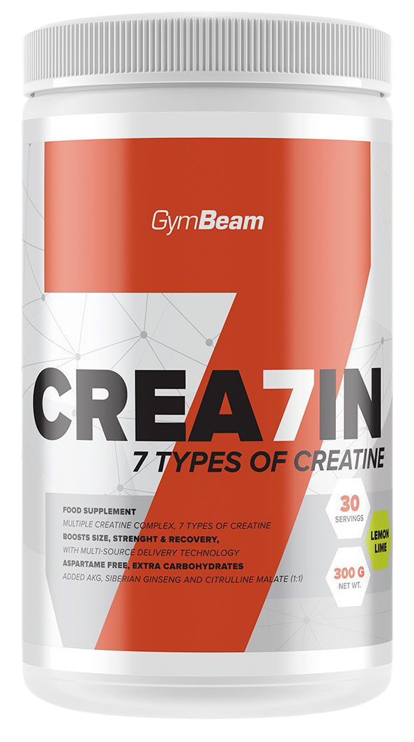 GymBeam Crea7in citrón limetka 300 g