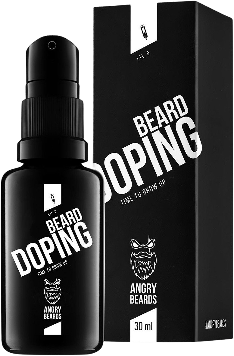 Angry Beards Beard Doping Přípravek na růst vousů (měsíční kůra) 30 ml