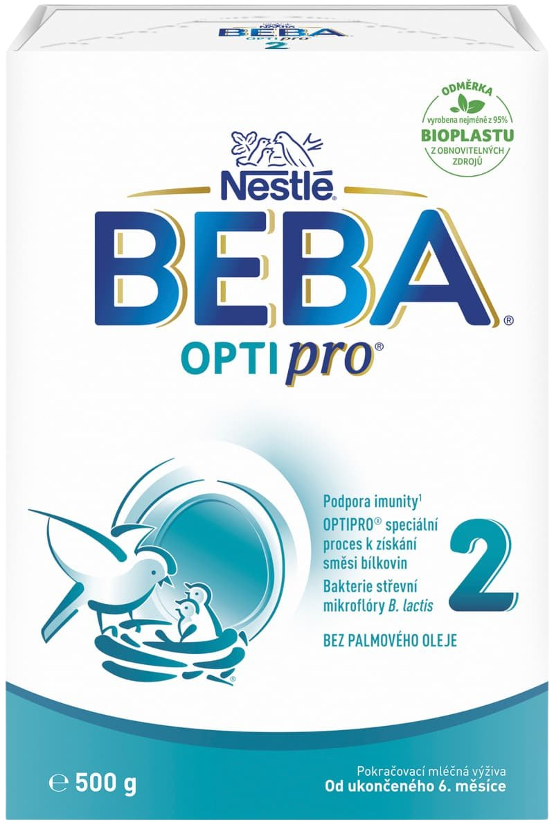 Nestlé Beba OPTIPRO® 2 pokračovací kojenecké mléko 500 g