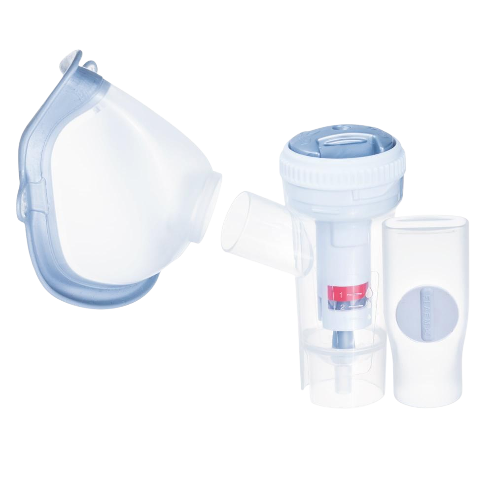 FLAEM 4NEB Nebulizér RF9, náustek a maska pro dospělé