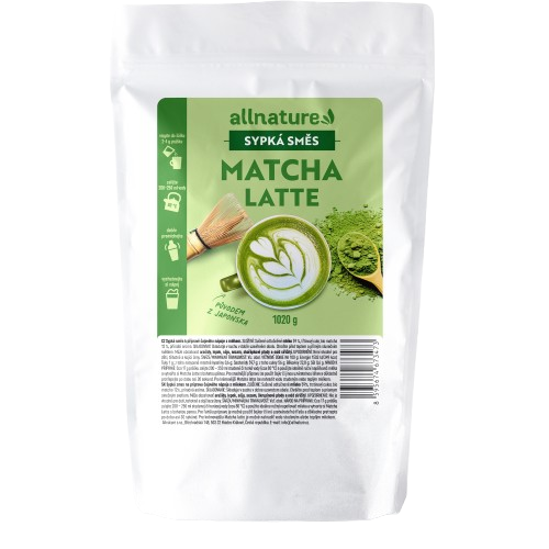 ALLNATURE Matcha latte 1020 g