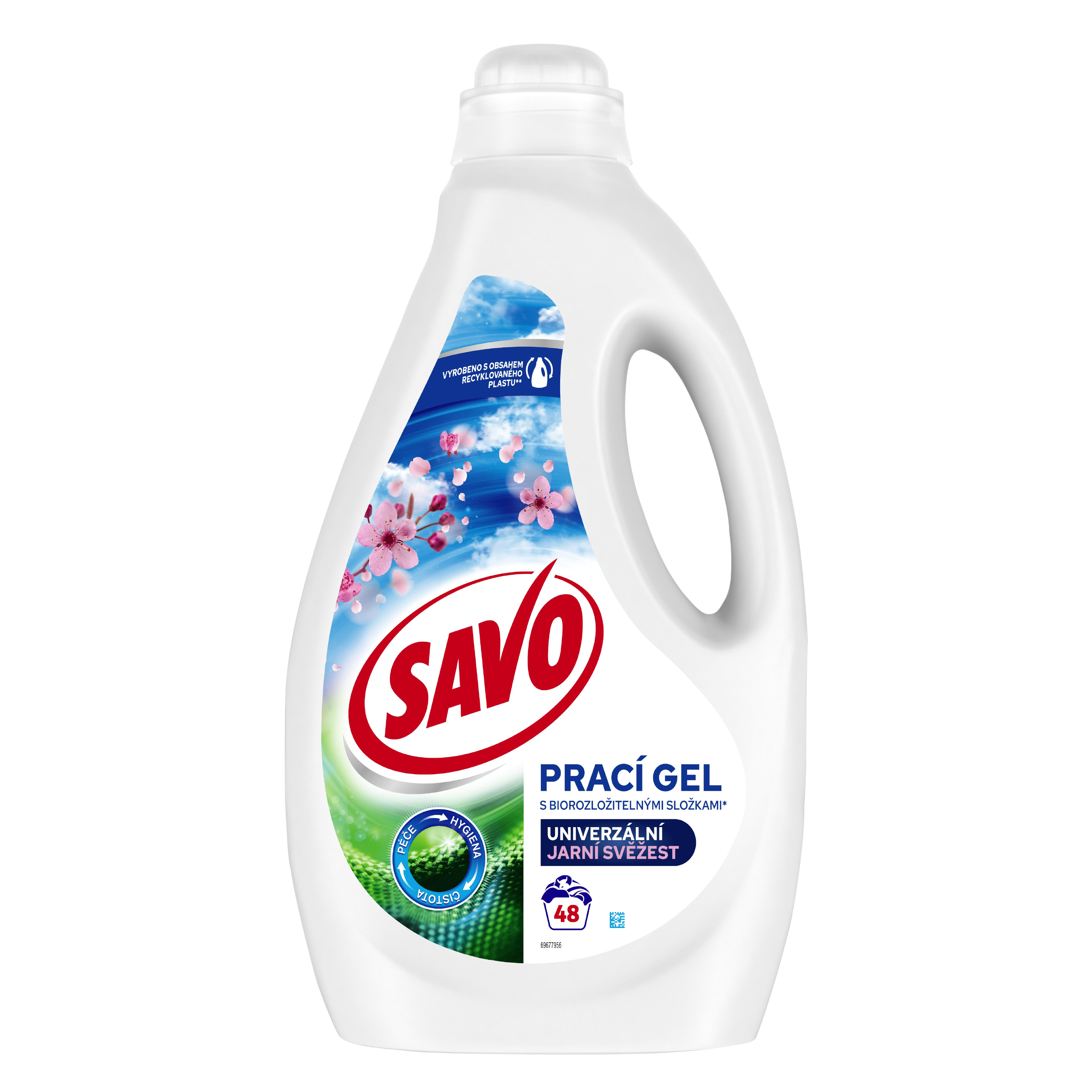 SAVO prací gel Jarní svěžest 2.4 l