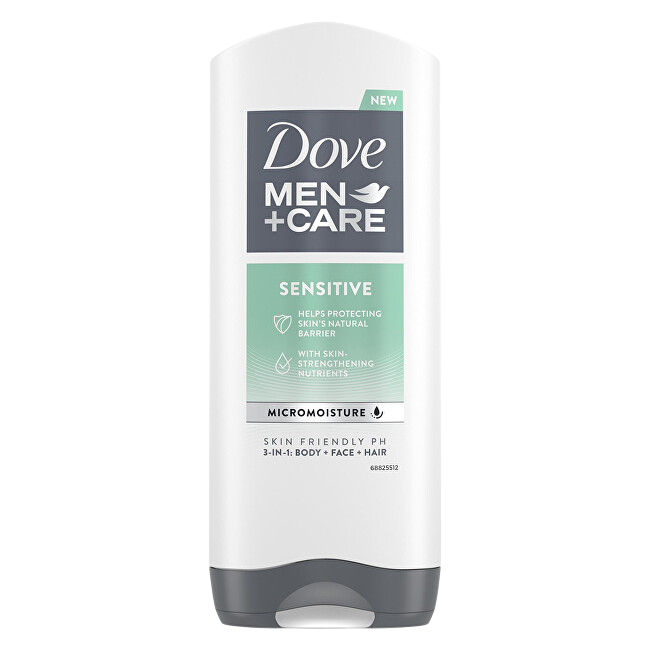 Dove Men Sensitive Sprchový gel 400 ml
