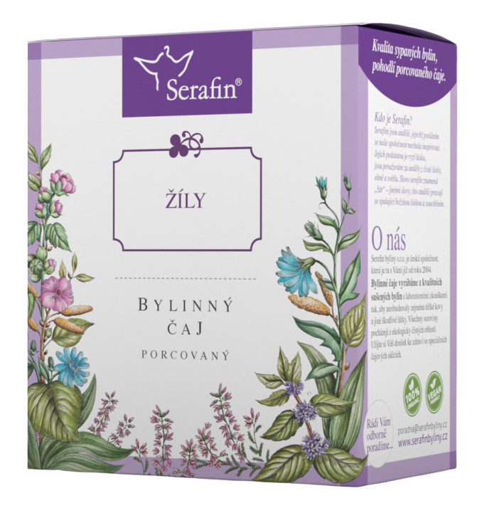 SERAFIN Žíly bylinný čaj porcovaný 15 x 2.5 g