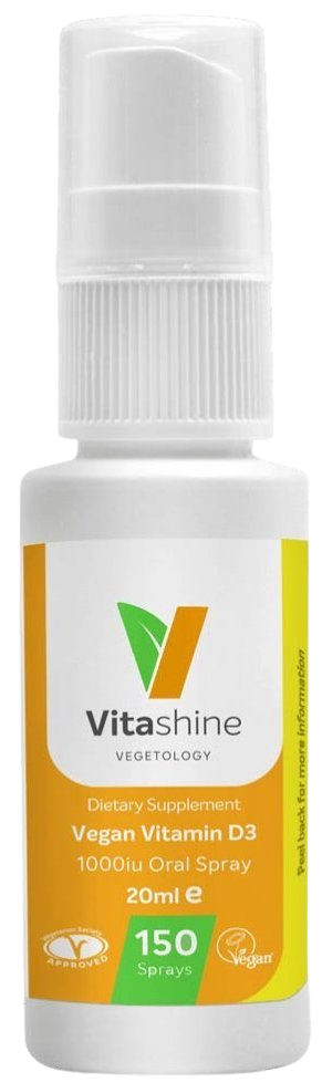 VEGETOLOGY Vitashine Vitamín D3 sprej 20 ml