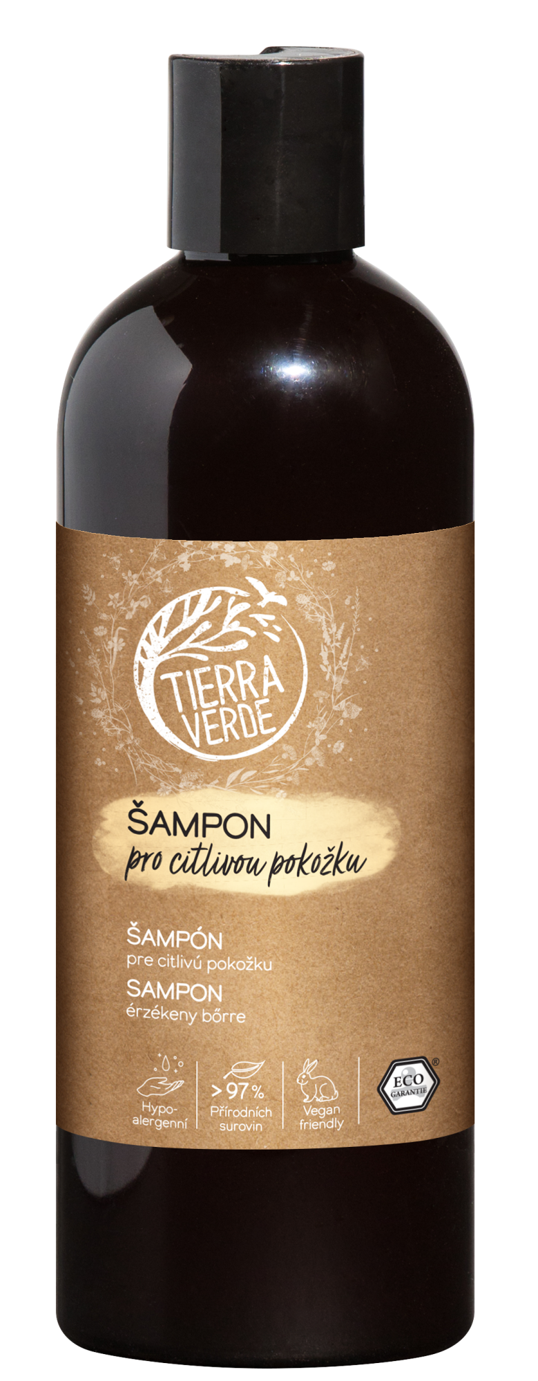 TIERRA VERDE Šampon pro citlivou pokožku 500 ml