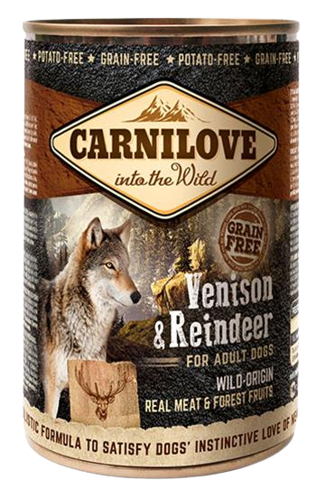 CARNILOVE Konzerva Wild Meat Venison & Reindeer 400 g