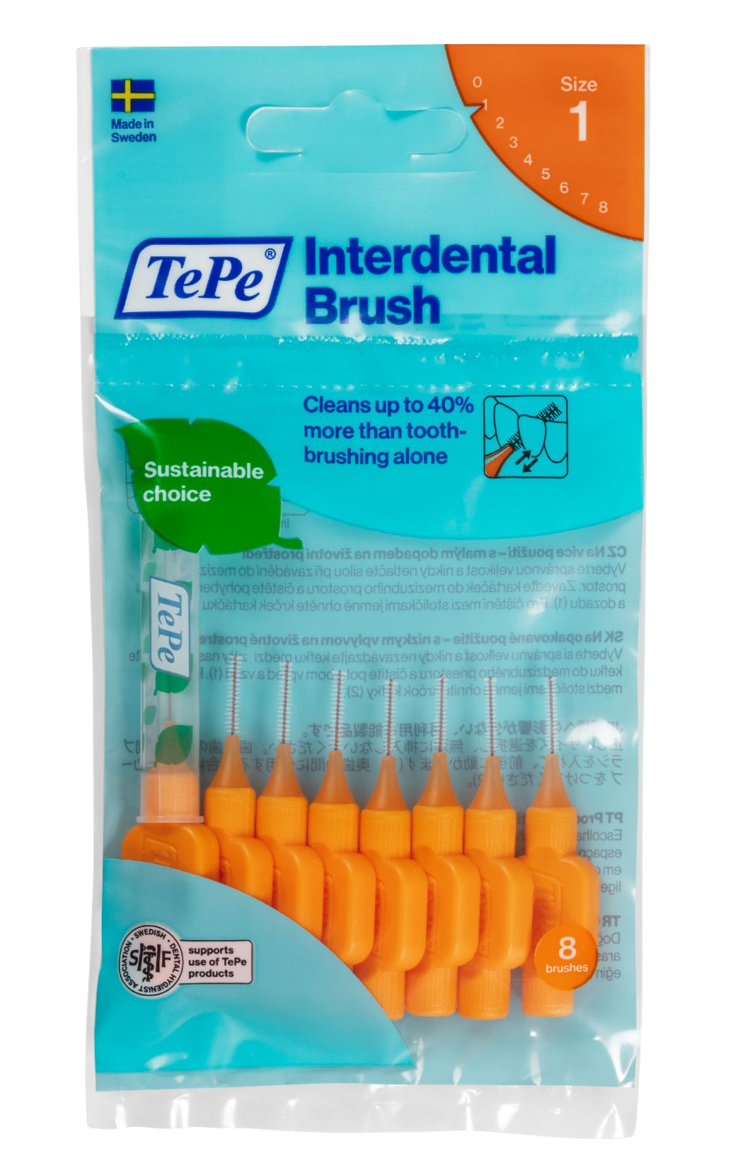 TEPE G2 Mezizubní kartáčky oranžové 0,45 mm 8 ks