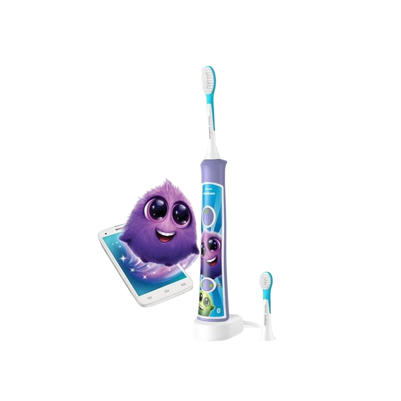 PHILIPS SONICARE Dětský zubní kartáček pro děti HX6322/12 fialový