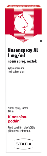 NASENSPRAY nosní sprej snižuje otok nosní sliznice při akutní i alergické rýmě 10 ml