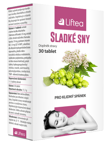 LIFTEA Sladké sny 30 tablet