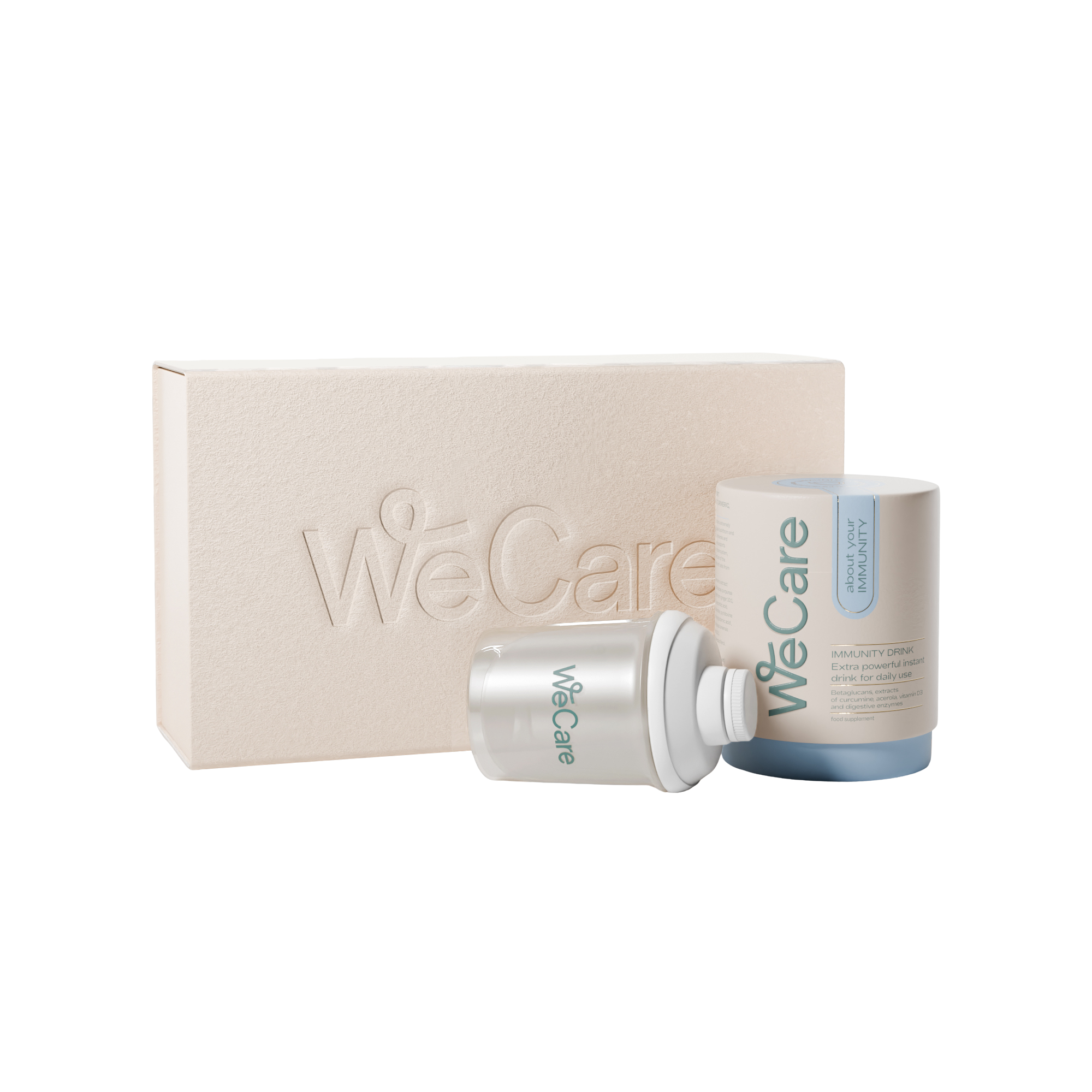 WECARE About your IMMUNITY Drink + shaker XMASS 28 x 6 g