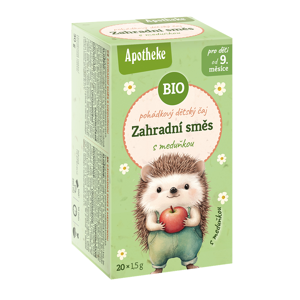 APOTHEKE BIO pohádkový čaj Zahradní směs s meduňkou 20 x 1.5 g