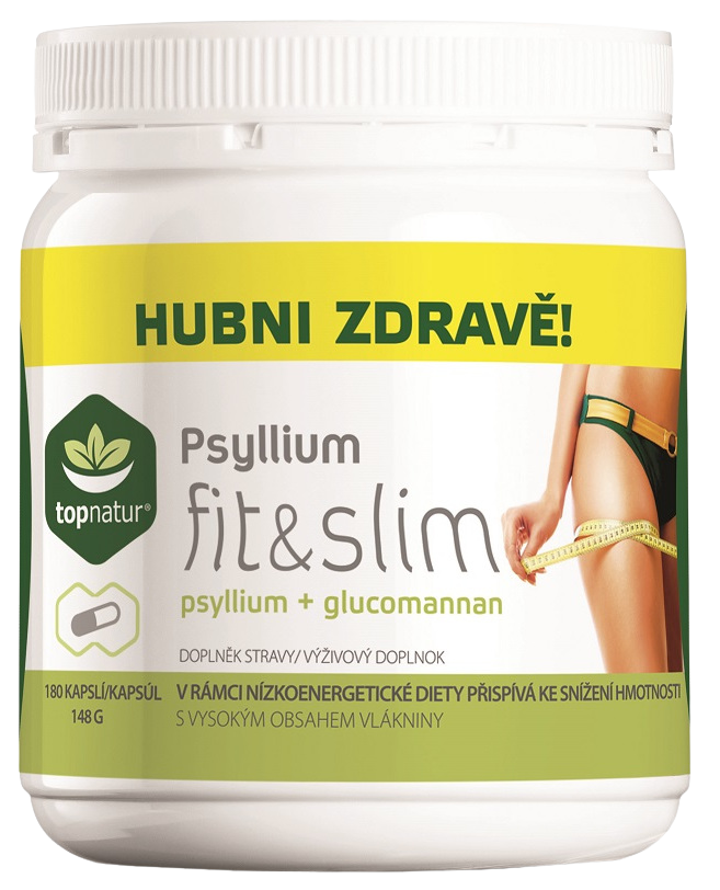 Topnatur Psyllium Fit&Slim 180 kapslí