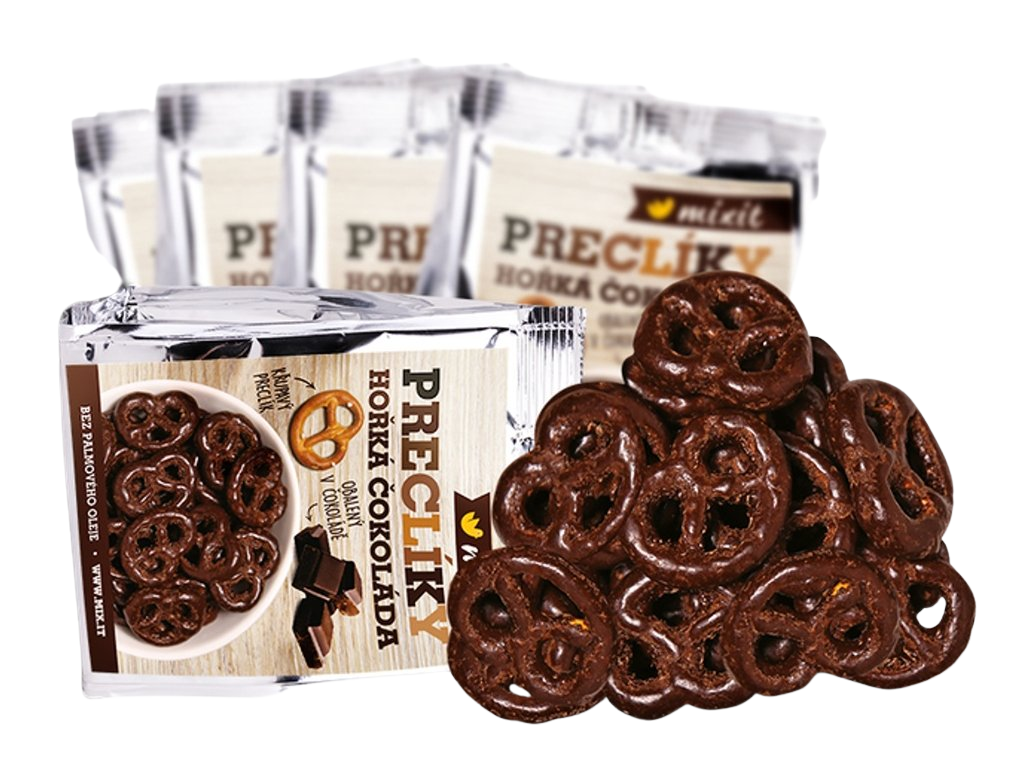 Mixit Preclíky do kapsy Hořká čokoláda 70 g