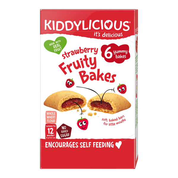 Kiddylicious Koláčky jahodové 132 g