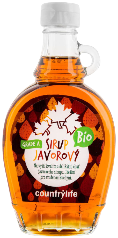 COUNTRY LIFE Sirup javorový Grade A BIO 250 ml