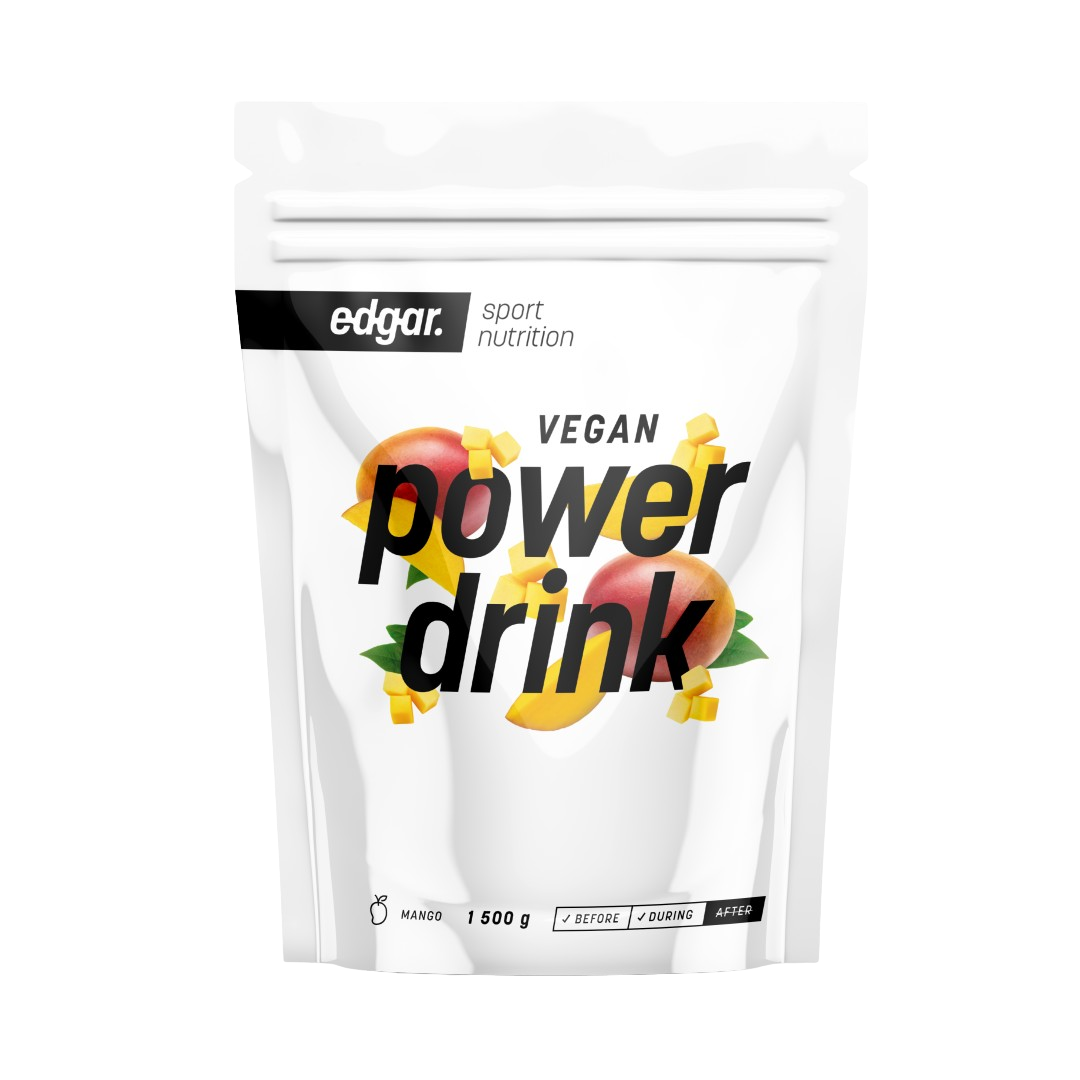 EDGAR Powerdrink Vegan mango 1500 g