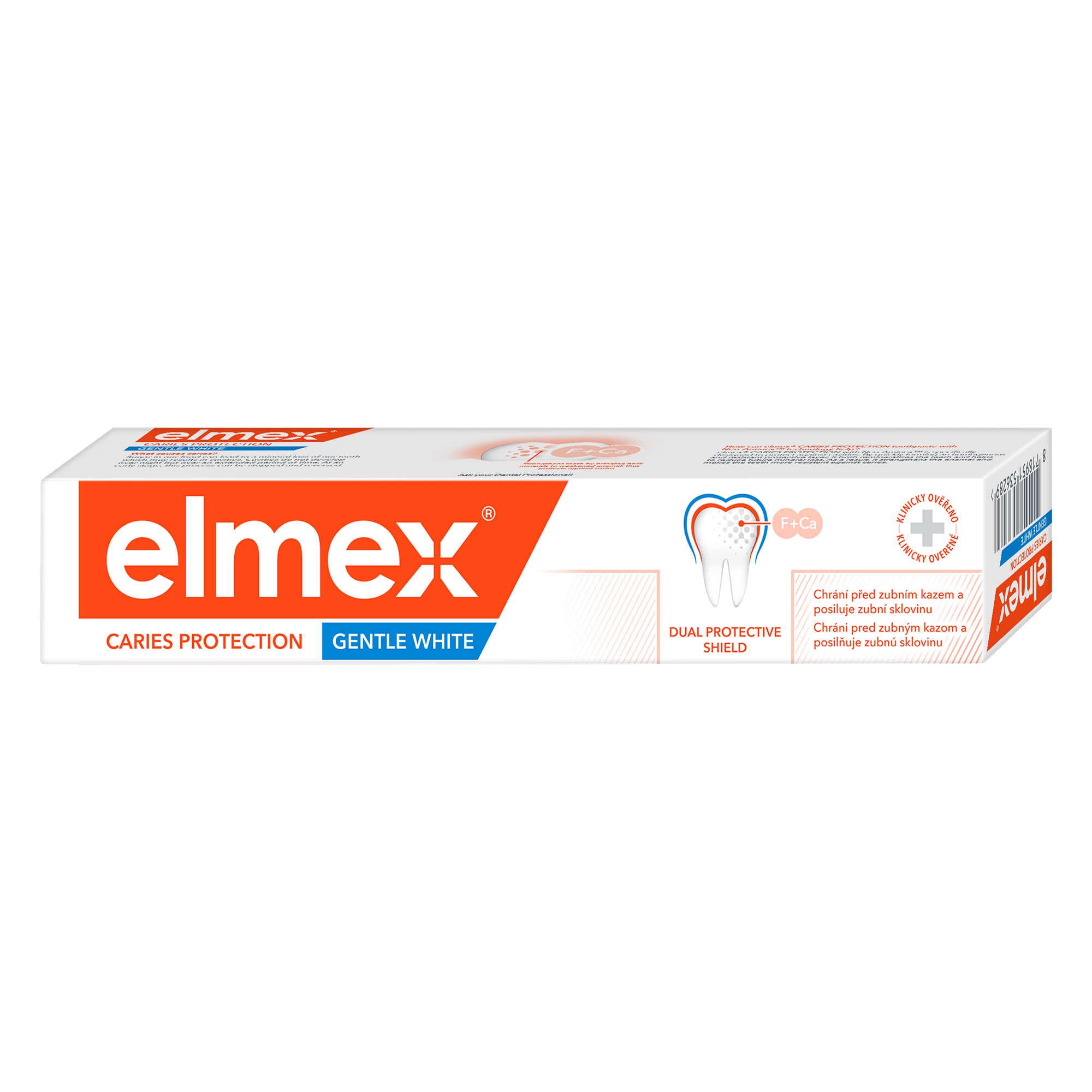 Elmex Caries Protection Gentle White zubní pasta proti zubnímu kazu 75 ml