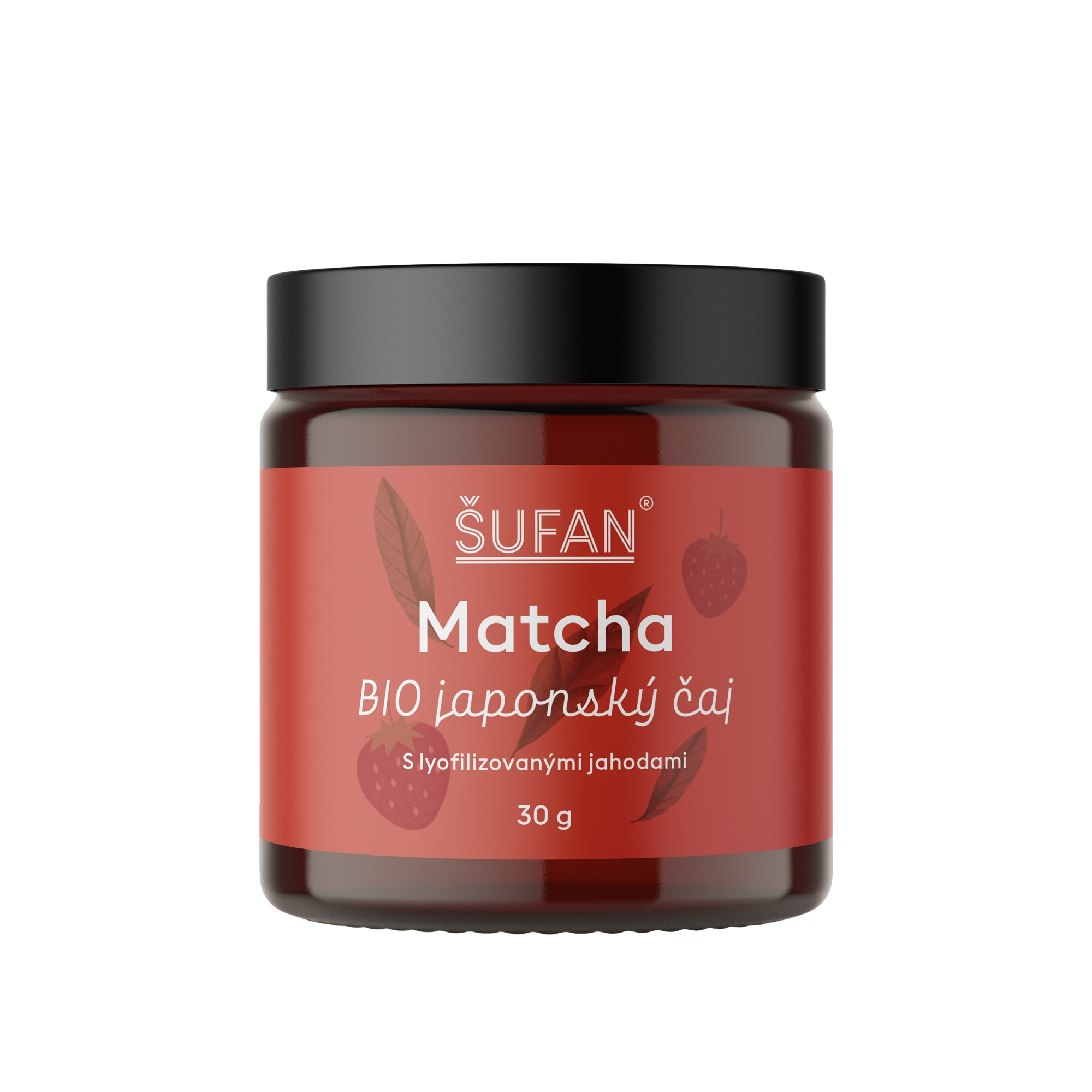 ŠUFAN BIO čaj Matcha s jahodou 30 g