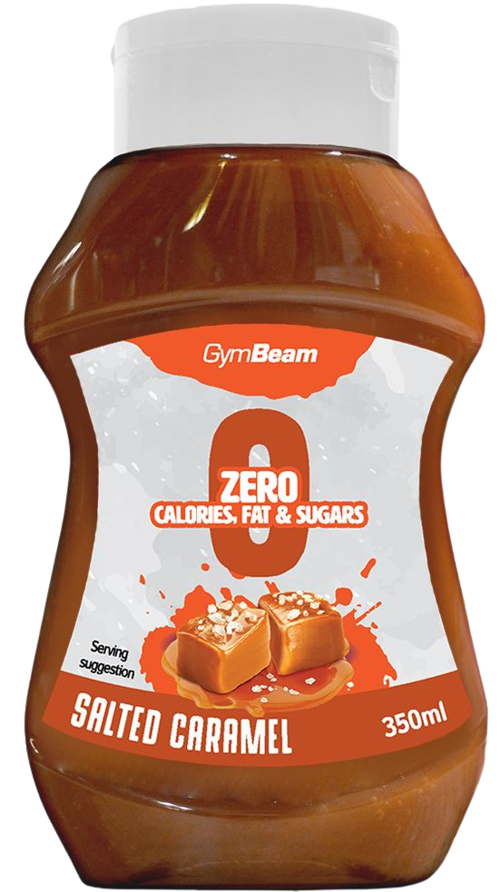 GYMBEAM Bezkalorický sirup slaný karamel 350 ml