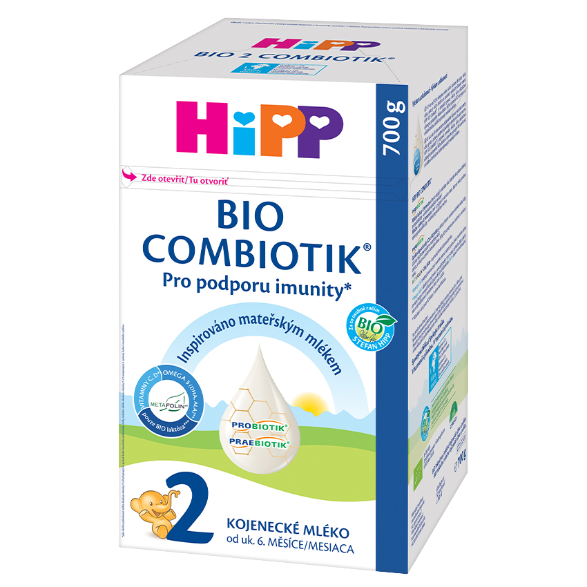 HiPP 2 BIO Combiotik mléko 700 g